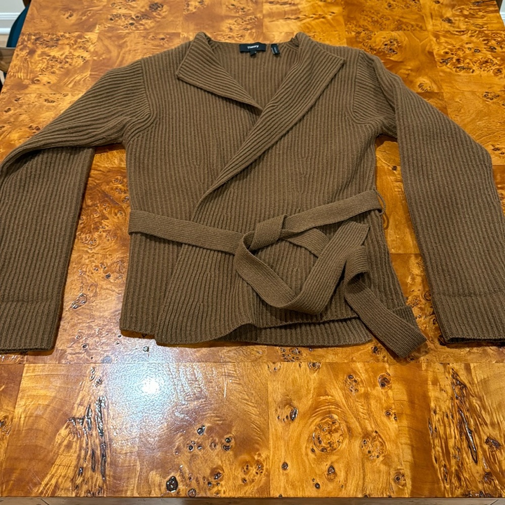 theory wool and cashmere blend sweater